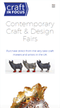 Mobile Screenshot of craftinfocus.com